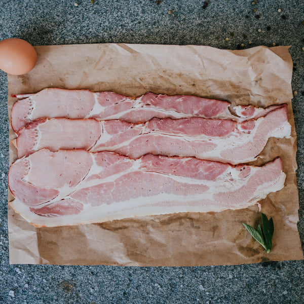 Middle Bacon  <br><small>($18.00 / kg)</small>