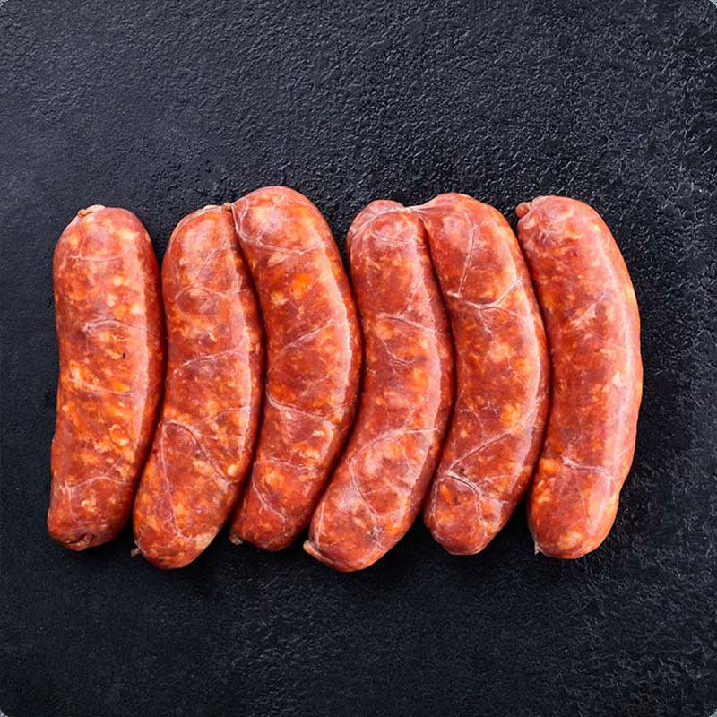 Spanish Chorizo Sausages  <br><small>( SPECIAL $19.90/ kg) </small>