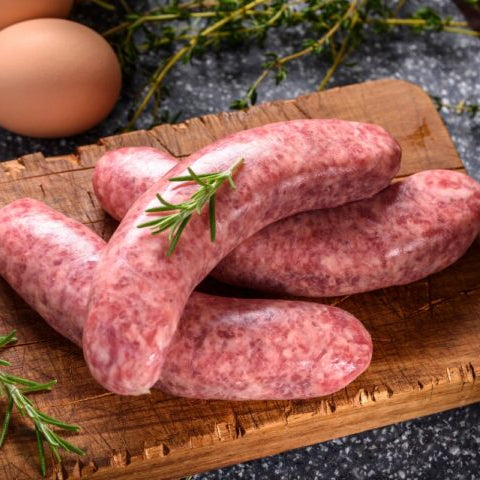 Thick Wagyu Beef Sausages <br><small>( SPECIAL $19.90/ kg) </small>