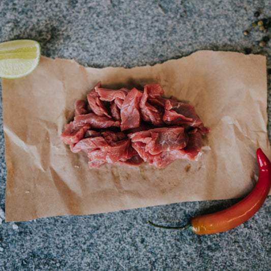 Pork Stir-fry <br><small> ($17.90 / kg) </small>
