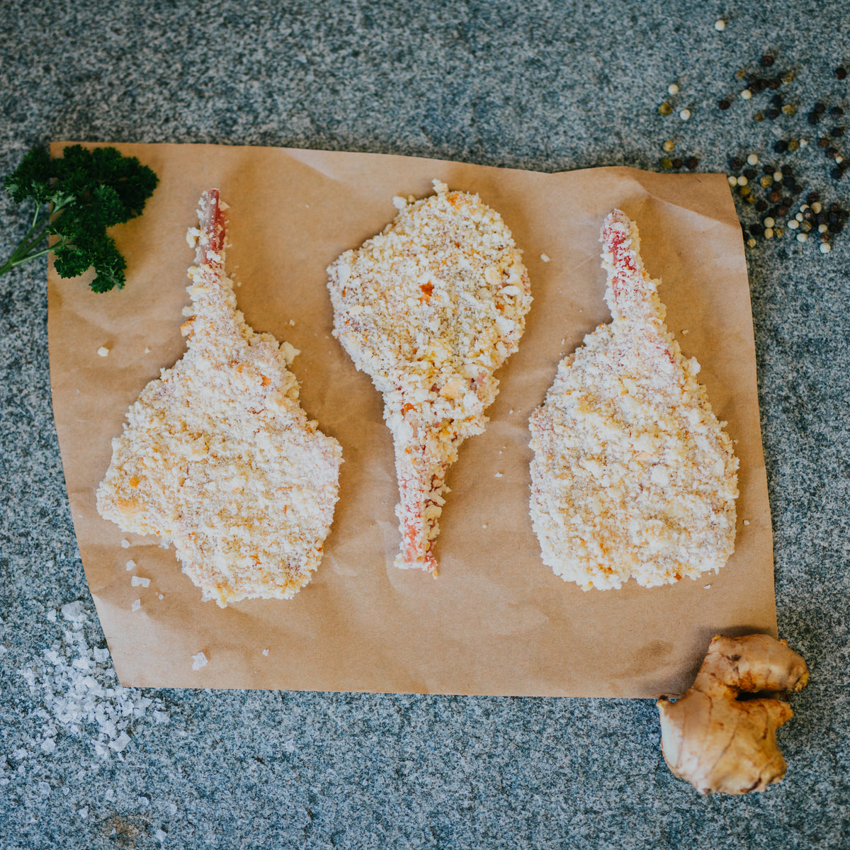 Crumbed/uncrumbed Lamb Cutlets <br><small> ($55.00 / kg)</small>